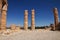 Ancient Egyptian temple of Tutankhamun on Soleb island, Sudan, Nubia