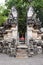 An ancient entrance of Hindu temple in Uluwatu