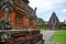 Ancient Entrance to inner sanctum of Pura Taman Ayun or Mengwi Temple significant Hindu archaeological site for travelers people