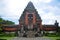 Ancient Entrance to inner sanctum of Pura Taman Ayun or Mengwi Temple significant Hindu archaeological site for travelers people