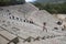 The ancient Epidauros theatre, built in the 4th century BC. Peloponnese, Greece