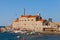 Ancient fortress Castello on Adriatic Sea