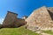 Ancient fortress Momcilov Grad in Pirot, Serbia. Outside view of Ruins of Historical Pirot Fortress, Southern and Eastern Serbia