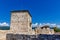 Ancient fortress Momcilov Grad in Pirot, Serbia. Outside view of Ruins of Historical Pirot Fortress, Southern and Eastern Serbia