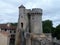 Ancient Fortress Walls in France. Parthenay. France