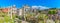 Ancient Forum with temples, pillars, the senate and ancient streets,Rome,Italy