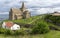 The ancient fourteenth century church at St. Monans, Fife, Scotland.