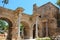 Ancient gate of Roman emperor Adrian in Antalya, Turkey