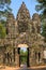 Ancient gates of Angkor Thom in Angkor Wat