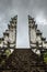 Ancient gates in pura Lempuyang, Bali