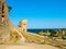 Ancient Genoese fortress in Feodosia, Crimea