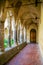 Ancient gothic cloister in Sorrento