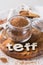 Ancient grain teff popular in Eritrean and Ethiopian cuisine