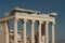 Ancient greek columns at the Parthenon