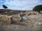 Ancient greek excavation site kourion