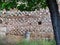 Ancient Greek Stone and Tile Wall, Sanctuary of Apollo, Mount Parnassus, Greece