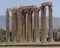 Ancient Greek temple of Olympian Zeus