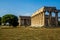 Ancient Greek temples in Paestum Italy