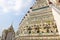 Ancient guardians at the temple of Wat Arun in Bangkok