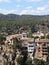 Ancient hanging houses of the mountain village of Fuente de la Reina