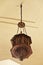Ancient Hanging Wooden Lamp