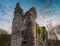 Ancient and Haunted Ruins Old Auchens House Castle