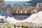 Ancient herodes atticus theater amphitheater of Acropolis of Athens