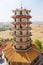 Ancient high chinese pagoda tower at wat thamsua, Thailand