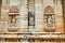 Ancient Hindu Sculpture Decoration at Ancient Hindu Temple inside Chittorgarh Fort of Rajastan, India