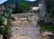 Ancient Historic Footbridge Ponta Roma Over The River Torrent De Sant Jordi In Pollenca On Balearic Island Mallorca