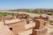 Ancient historical clay town Aid Ben Haddou where Gladiator and other movies were filmed, Morocco, North Africa