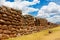 Ancient historical ruins of Chinchero in Cuzco Peru