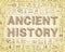 Ancient History Background