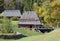 Ancient hut with watermill