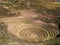 Ancient Inca circular terraces