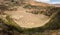 Ancient Inca circular terraces at Moray agricultural experiment