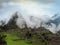 Ancient Inca lost city Machu Picchu. Peru