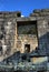 Ancient Inca ruins of Machupicchu. Doorway