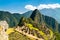 Ancient Incan city of Machu Picchu in Peru