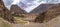 Ancient Incan Ruins in Ollantaytambo, Peru in Sacred Valley