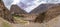 Ancient Incan Ruins in Ollantaytambo, Peru in Sacred Valley