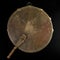 Ancient indian tambourine drum drumstick replica