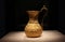 Ancient Iranian golden ewer, pitcher, vase 10th century