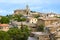 The ancient Italian town of Montalcino.