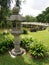 Ancient japanese stone lantern