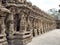 Ancient kailasanathar temple in Kancheepuram, Tamil Nadu