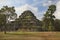 Ancient Khmer pyramid