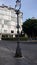 Ancient lampposts in Verdi square - Palermo Sicily