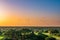 Ancient Land of Bagan view from the top of Shwesandaw Pagoda