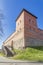 Ancient Lida castle. The city of Lida. Republic of Belarus